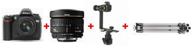Panorama software required equipments