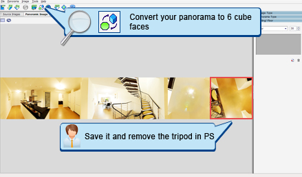 Edit and Save Your Panorama