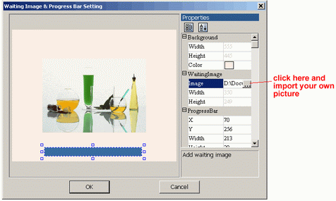 virtual tour loading image replace