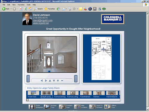 real estate virtual tour sample